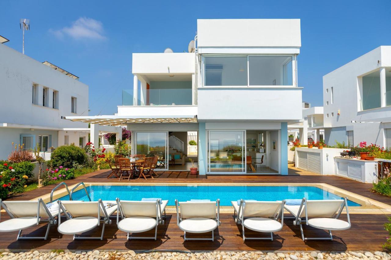 Protaras Beachfront Villa Alia Ngoại thất bức ảnh