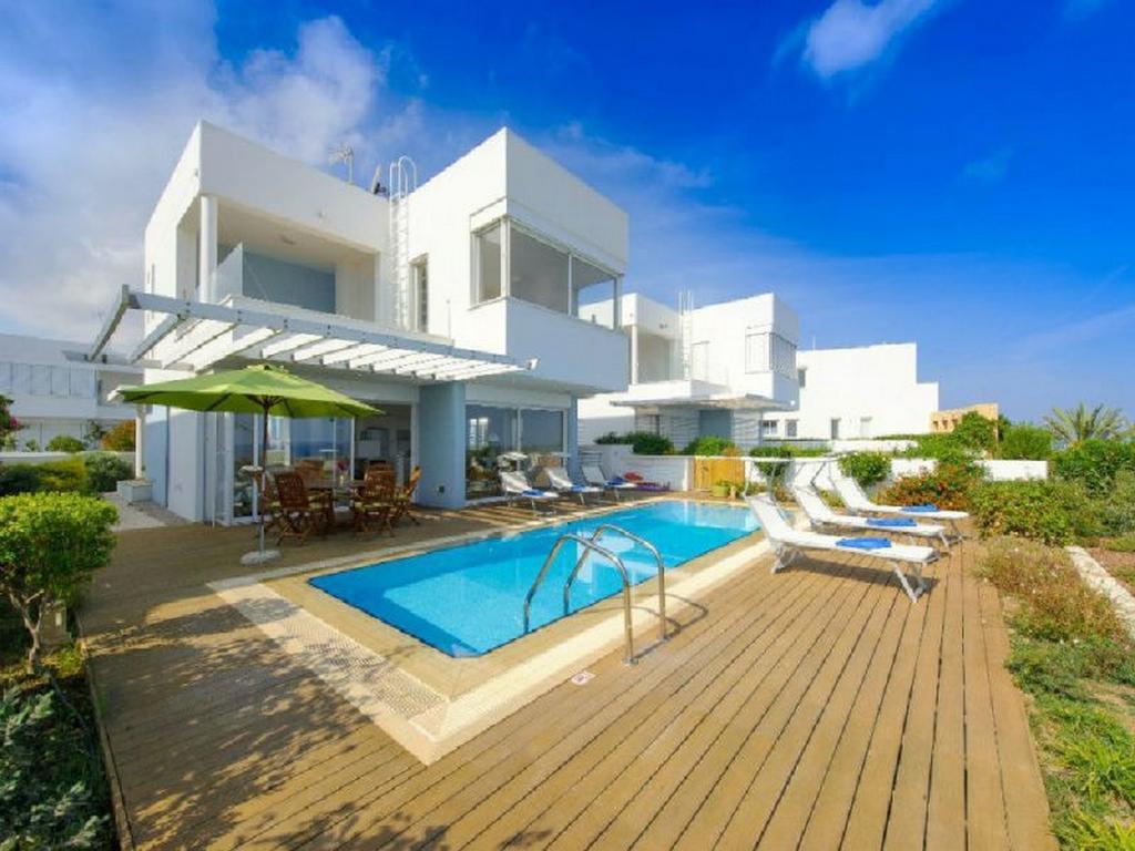 Protaras Beachfront Villa Alia Ngoại thất bức ảnh